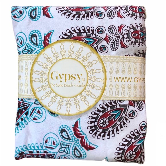 Gypsy 05 Paisley Boho Beach Roundie - Picture 7 of 14